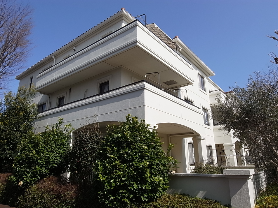 第一種低層住居専用地域内の閑静な住宅街