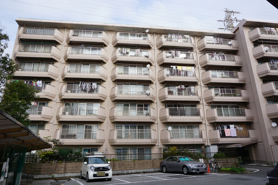 ペットと暮らせるマンションです