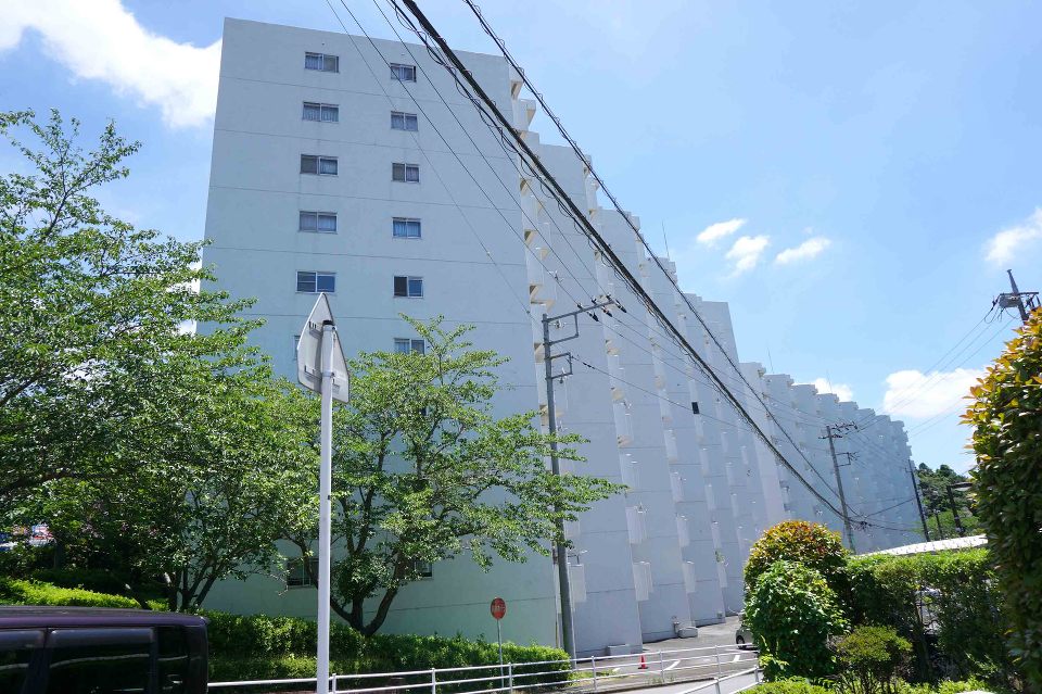 各戸のプライバシー・採光に配慮された配置計画