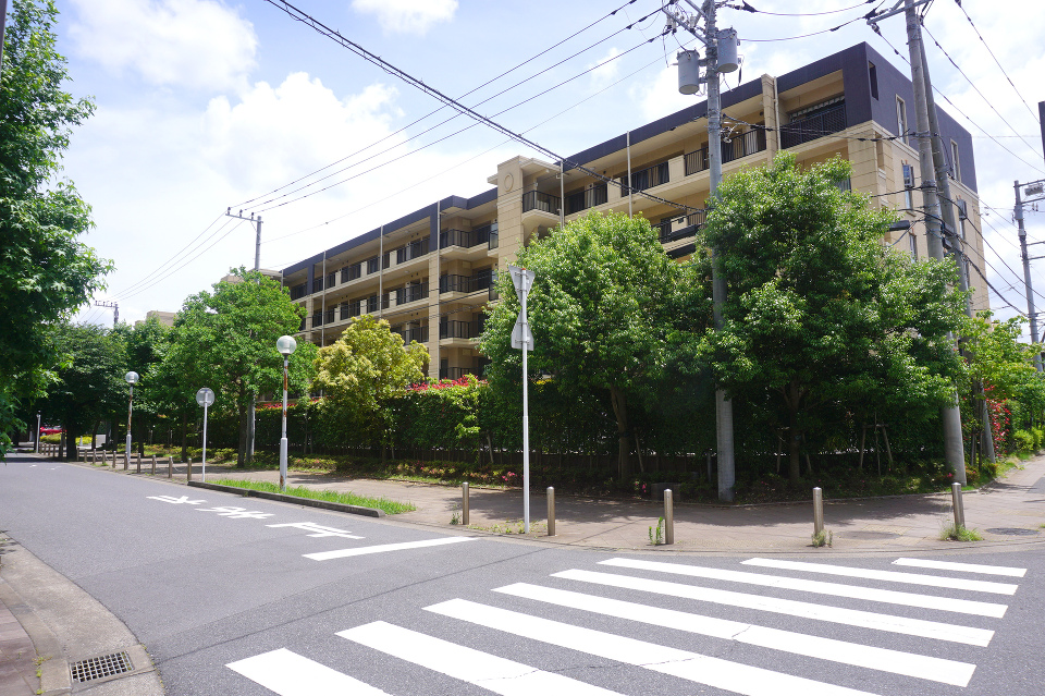 緑のやすらぎに充ちたエントランスホール