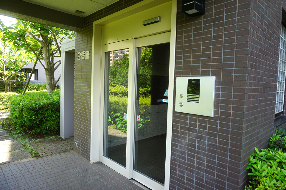 オートロック付きエントランス
