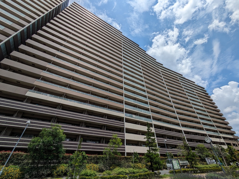 2015年6月築、総戸数869戸のビックコミュニティ