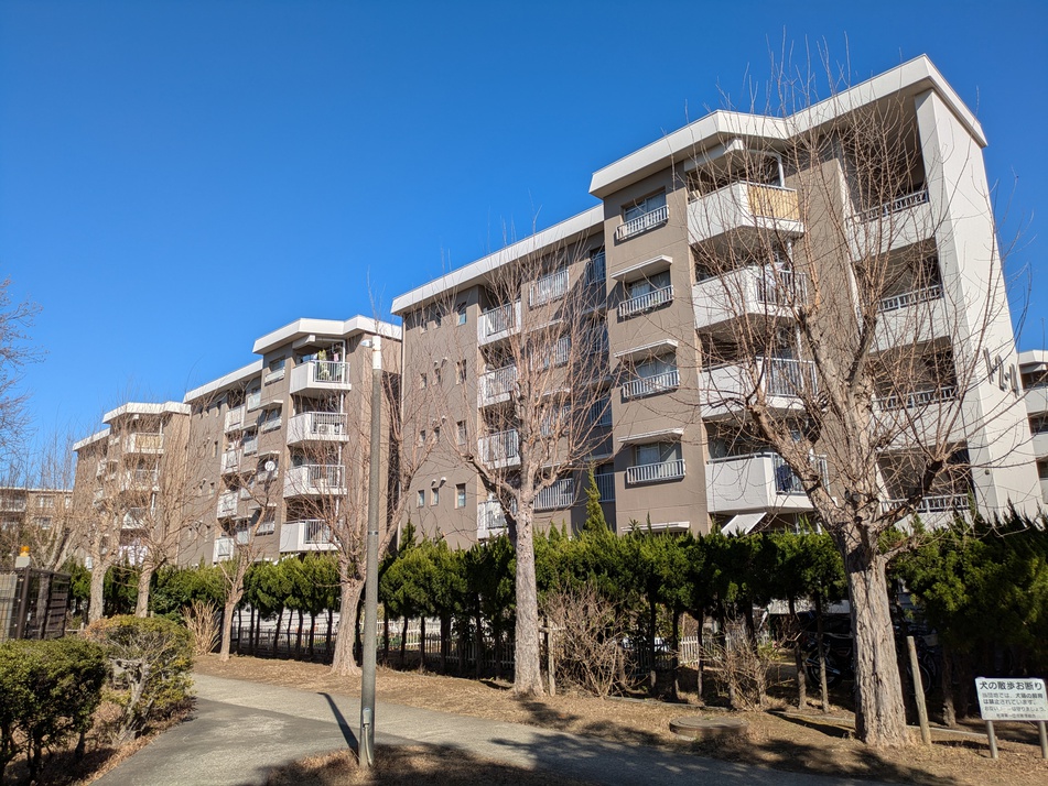 総戸数745戸のビックコミュニティ(棟：30戸) 