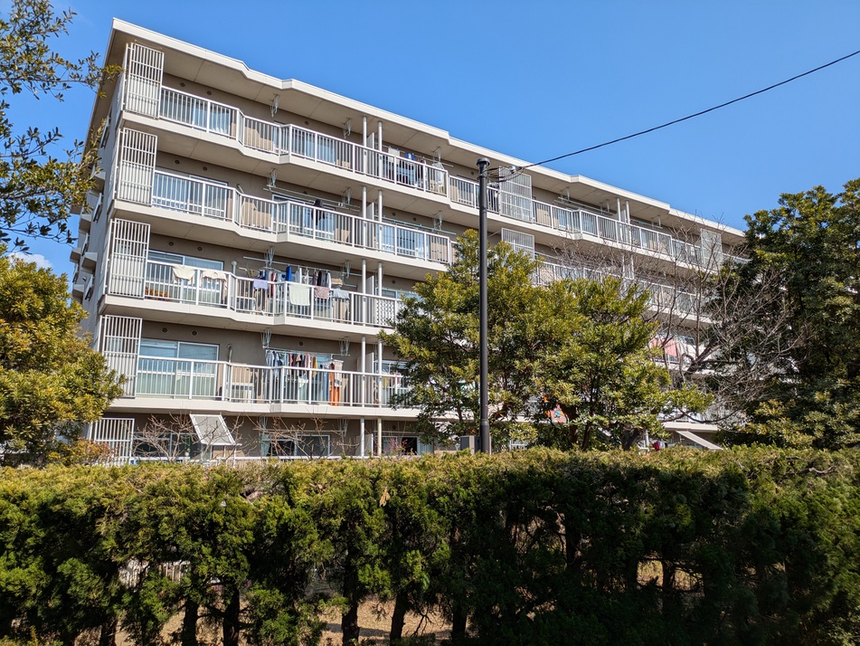 総戸数745戸のビックコミュニティ(棟：25戸) 