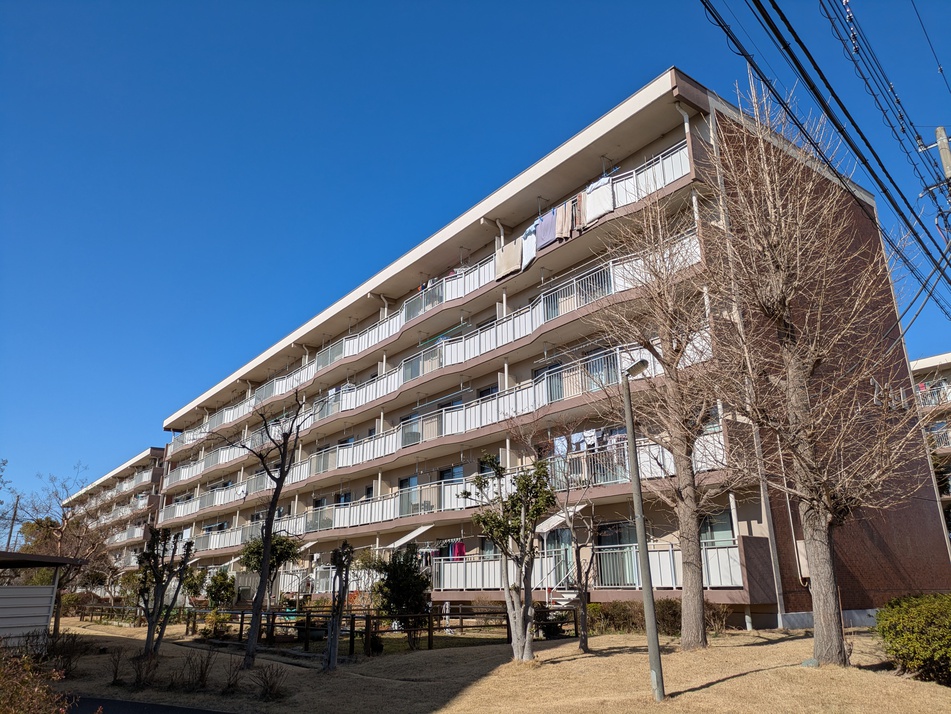 総戸数441戸のビックコミュニティ(棟：30戸) 