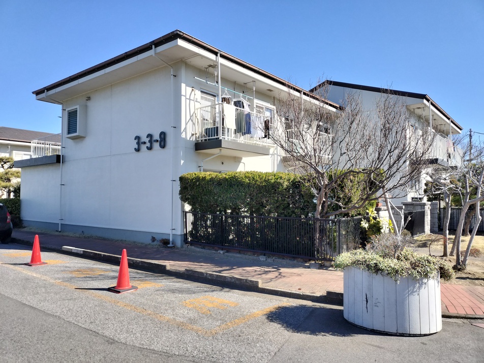 棟間隔のある緑豊かな住環境