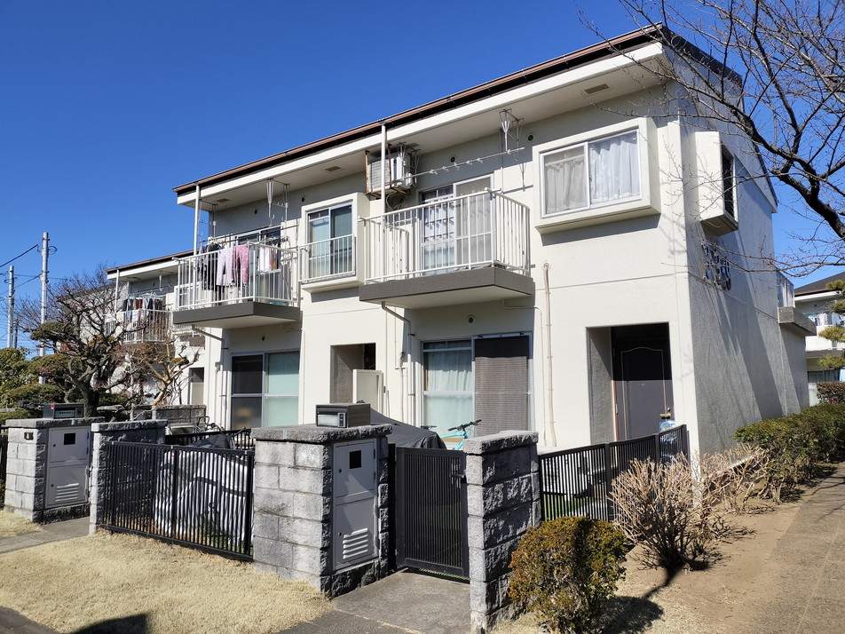 総戸数186戸のビックコミュニティ(棟：4戸)