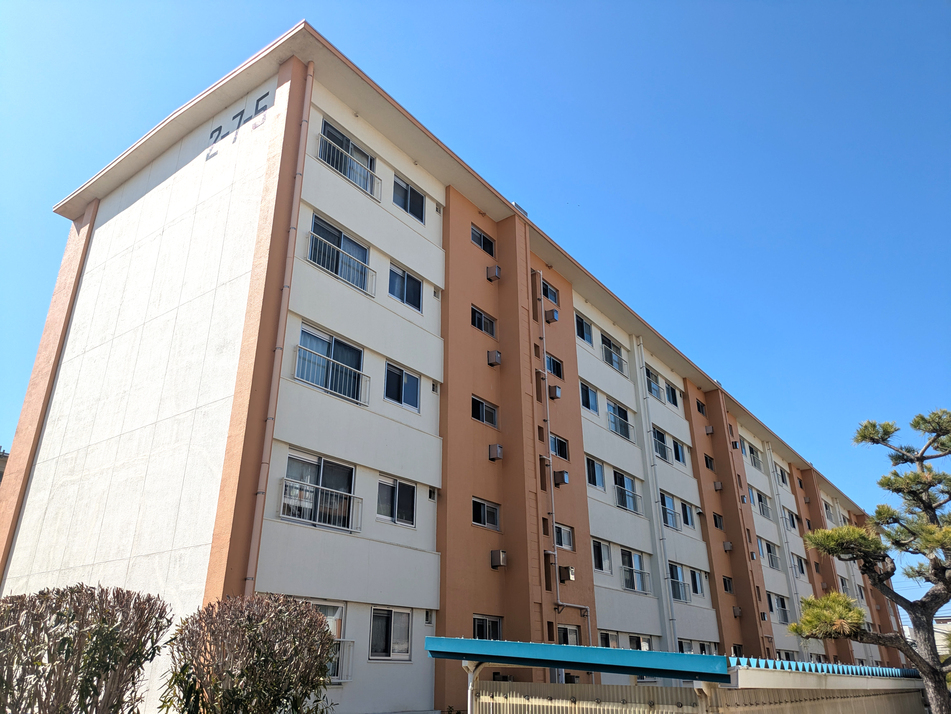 総戸数250戸のビックコミュニティ(棟：40戸)