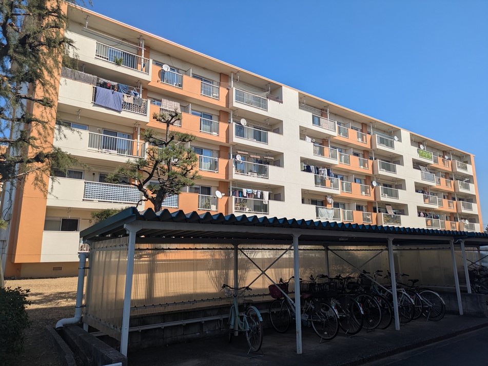 総戸数250戸のビックコミュニティ(棟：30戸)