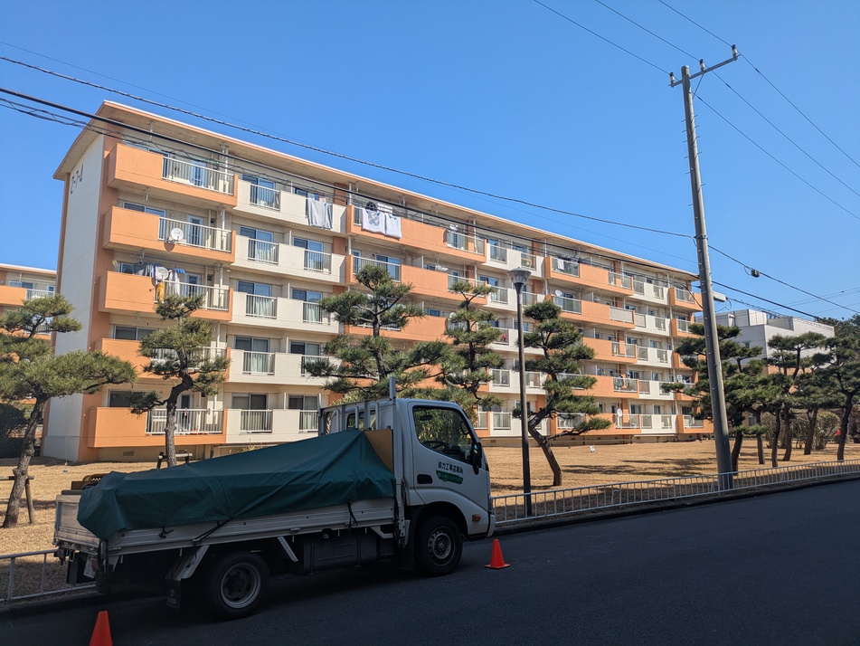 総戸数250戸のビックコミュニティ(棟：30戸)