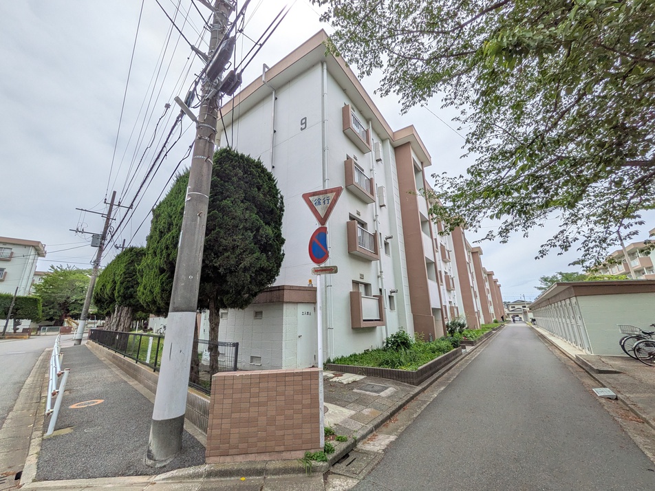 植栽が整えられた綺麗な住環境