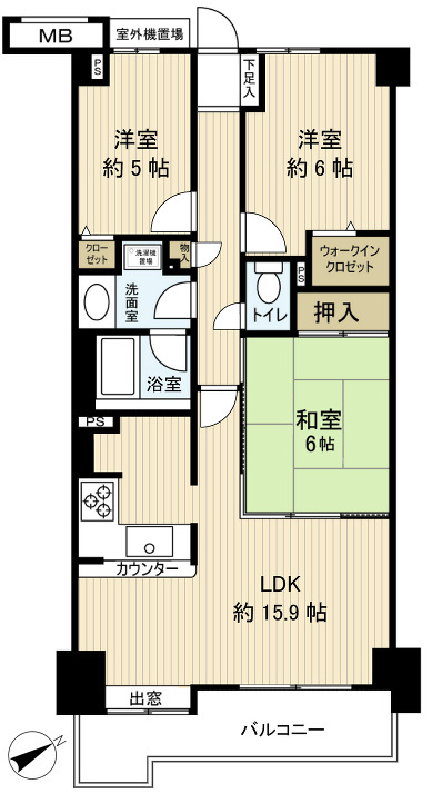 船橋市滝台１丁目