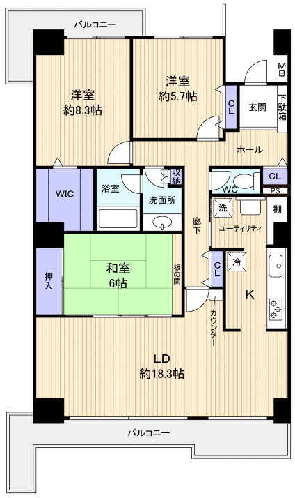 佐倉市ユーカリが丘４丁目