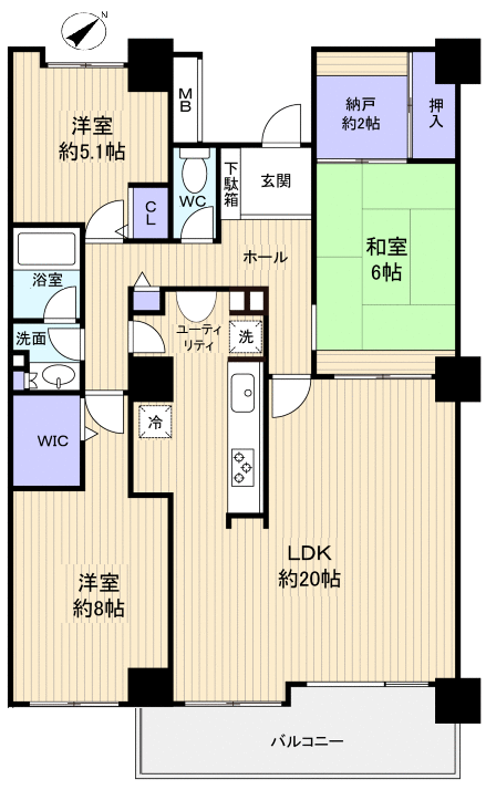 佐倉市ユーカリが丘４丁目