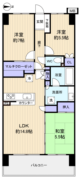 船橋市坪井東３丁目