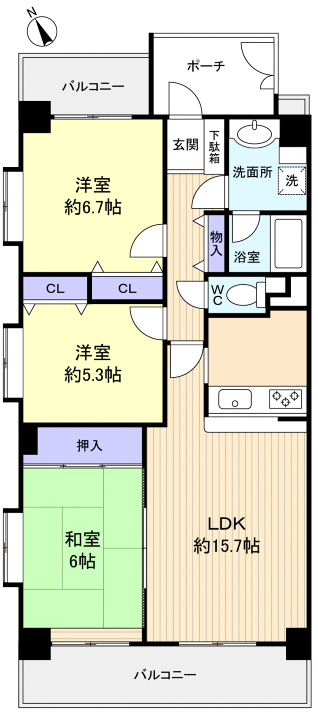 千葉市花見川区作新台４丁目