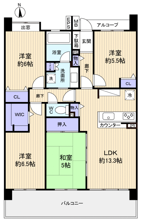 八千代市上高野