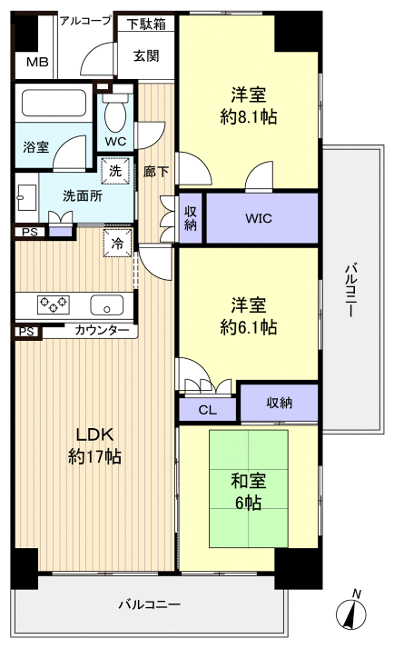 佐倉市南ユーカリが丘