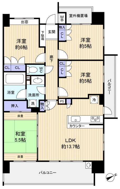 船橋市本町３丁目