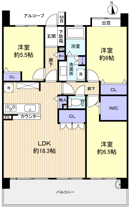 八千代市上高野