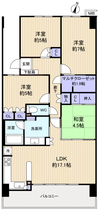 印西市武西学園台１丁目