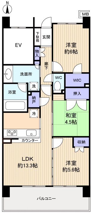 船橋市高根台３丁目