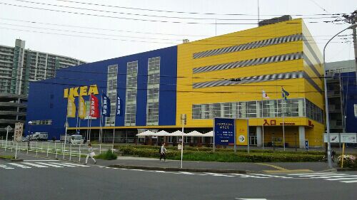 IKEA　TokyoーBay 1740m 徒歩22分
