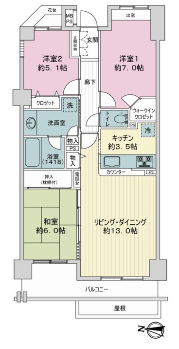 船橋市薬円台２丁目