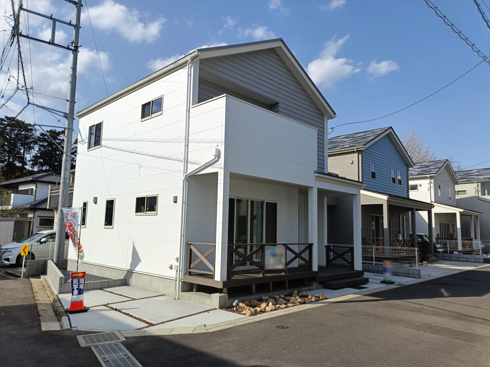 建物完成済み ぜひ現地できれいな住まいをご覧ください