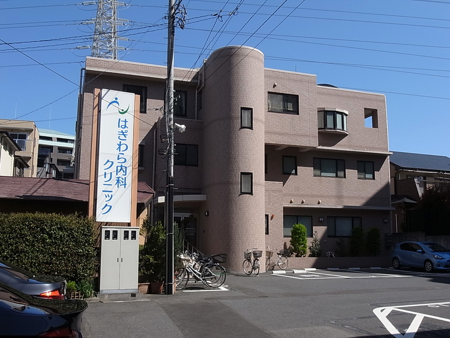 はぎわら内科クリニック 1250m 徒歩16分