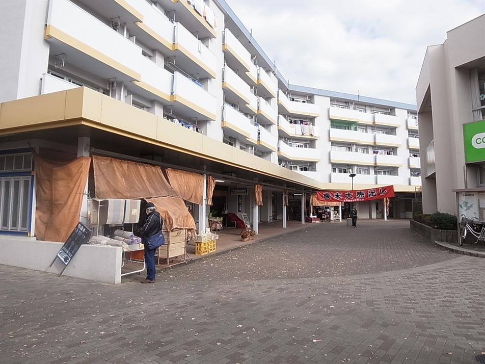 高津団地ショッピングセンター 760m 徒歩10分