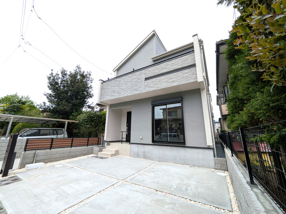 全2棟の分譲地、1号棟