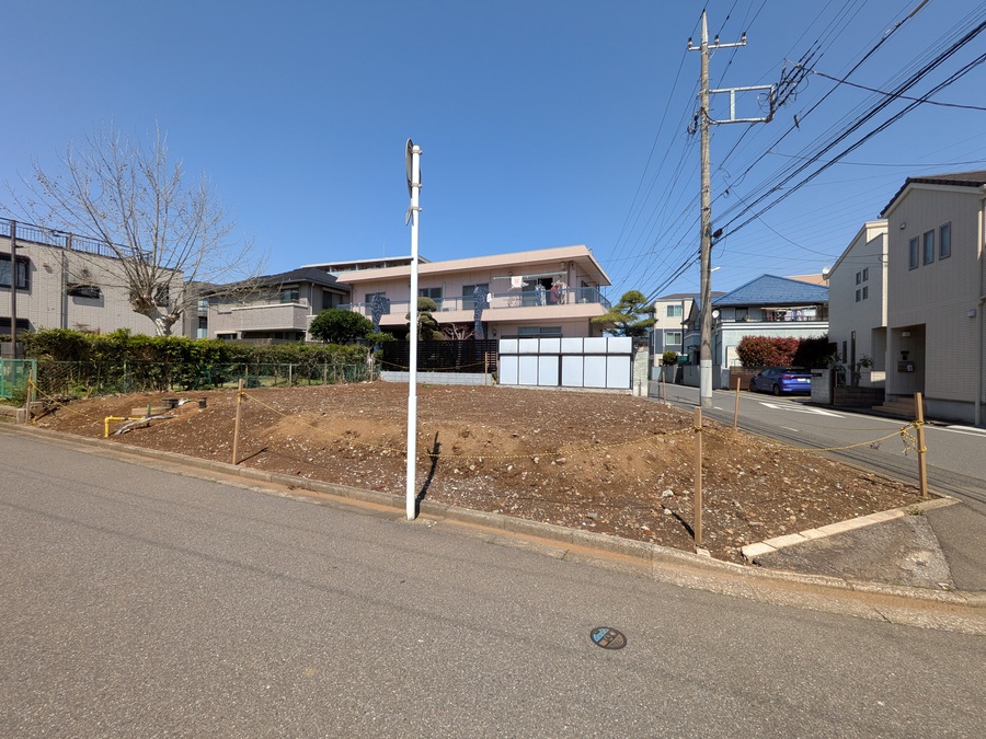 建築条件なし。敷地面積約44.59坪　