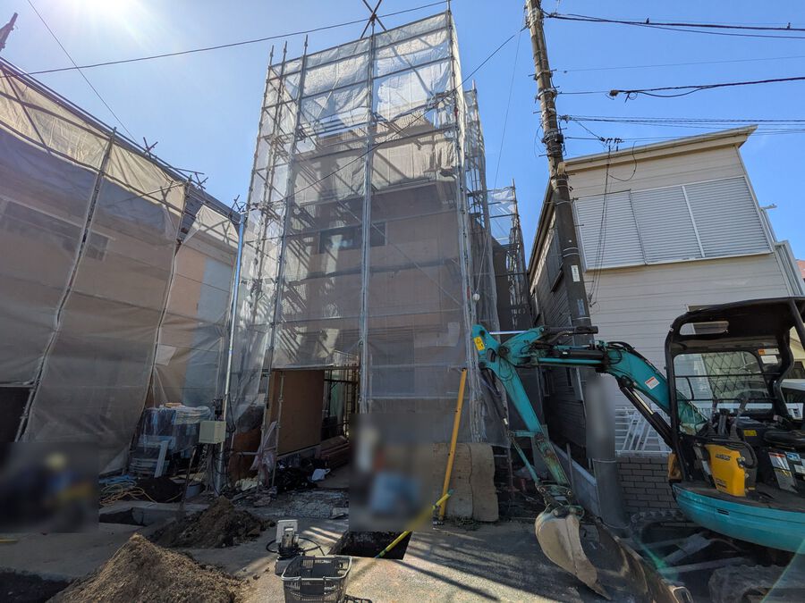 新築分譲住宅全3棟の1号棟